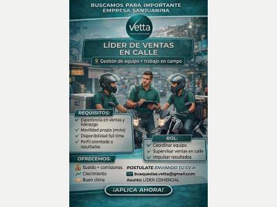  Buscamos Lider De Vendedores En Terreno De Maquinaria Comercial 