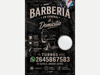 Varios Barbero a domicilio 